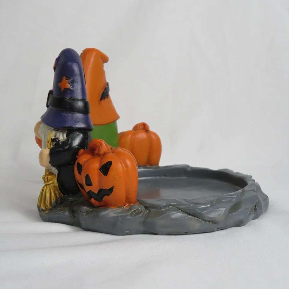 Yankee Candle Halloween Gnomes Resin Jar‎ Candle Holder
